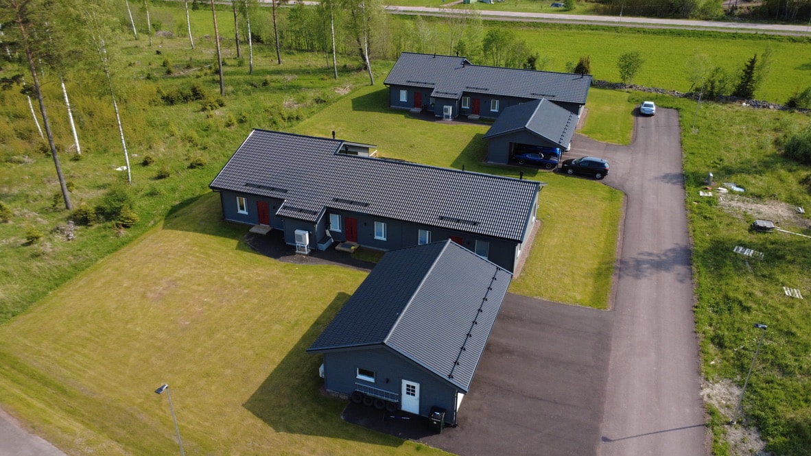 Bostadsområde i Kattby, Åland